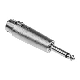 Wtyk Jack 6,3 - gniazdo mikrofonowy XLR 3p